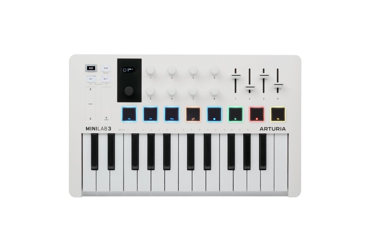 Arturia MiniLab MKIII - White - selectadjs - Midi Controller - Arturia