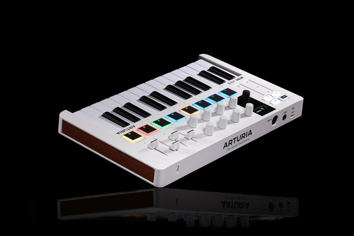 Arturia MiniLab MKIII - White - selectadjs - Midi Controller - Arturia