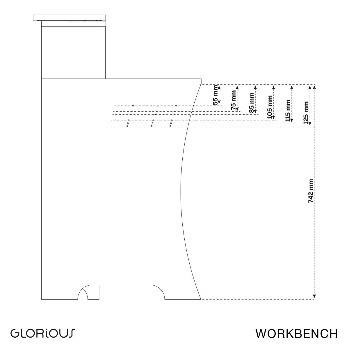 Glorious Workbench Black - selectadjs - Studio Stands - Glorious