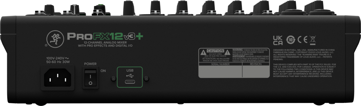 Mackie ProFX12v3+ - selectadjs - Studio Mixer - Mackie