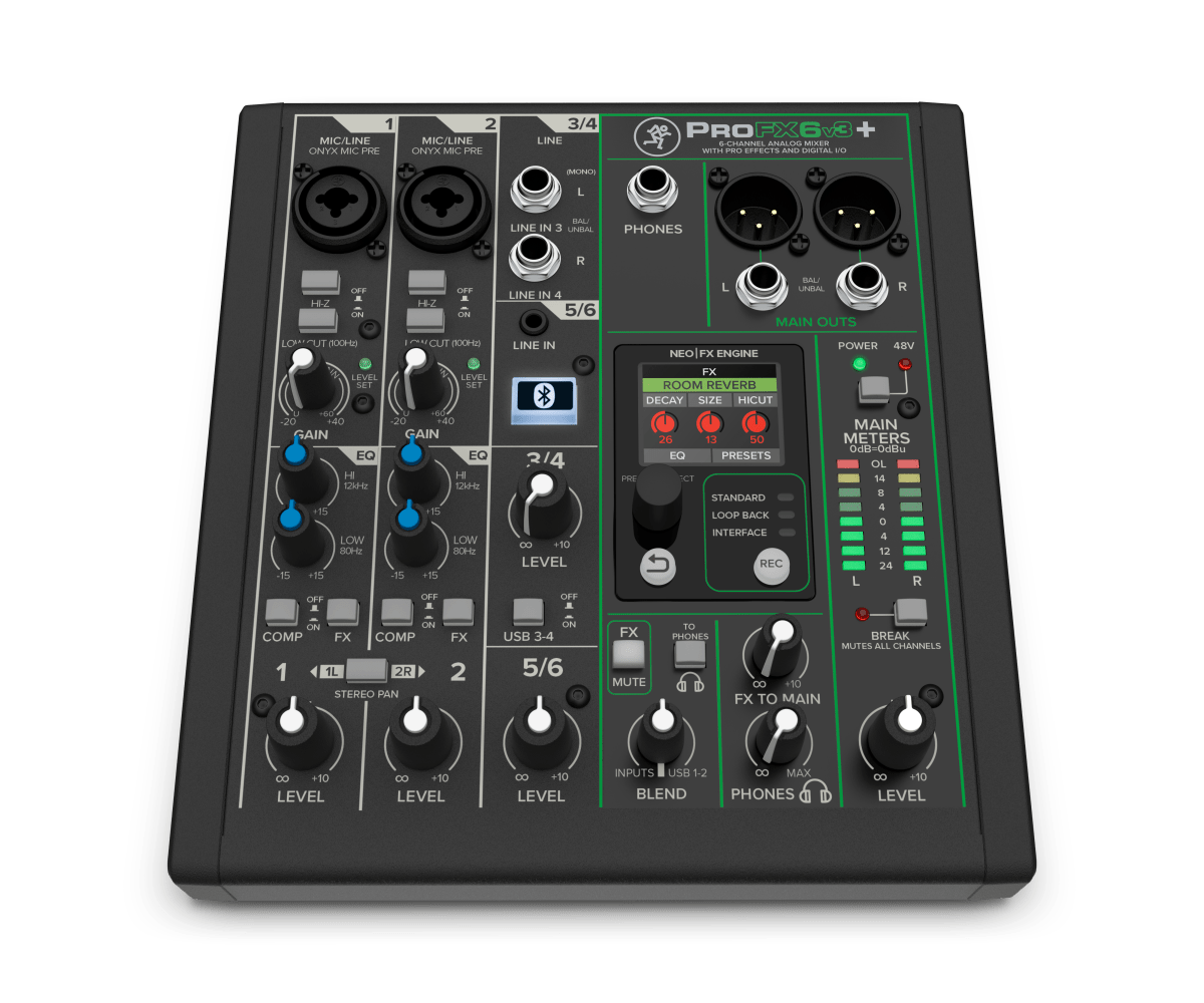Mackie ProFX6v3+ - selectadjs - Studio Mixer - Mackie