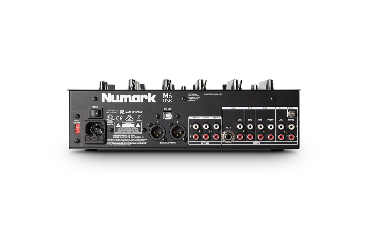 Numark M6USB - selectadjs - DJ Mixer - Numark