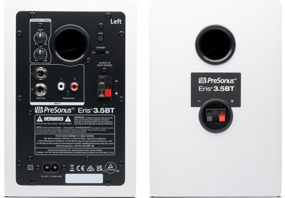 Presonus ERIS 3.5BT GEN2 White - selectadjs - Studio Monitor - Presonus