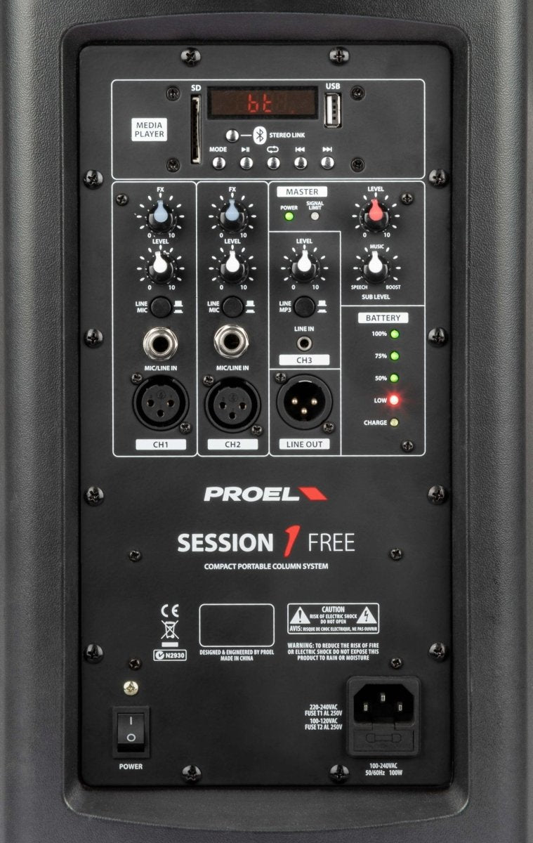 Proel SESSION1FREE - selectadjs - Active Speakers - Proel