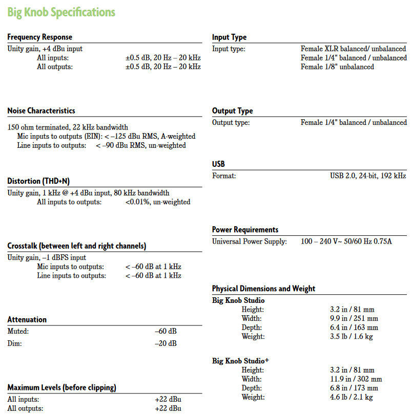 Mackie Big Knob Studio+ - selectadjs - Studio Monitor Controller - Mackie