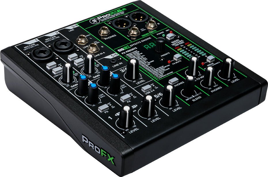Mackie ProFX6v3 - selectadjs - Studio Mixer - Mackie