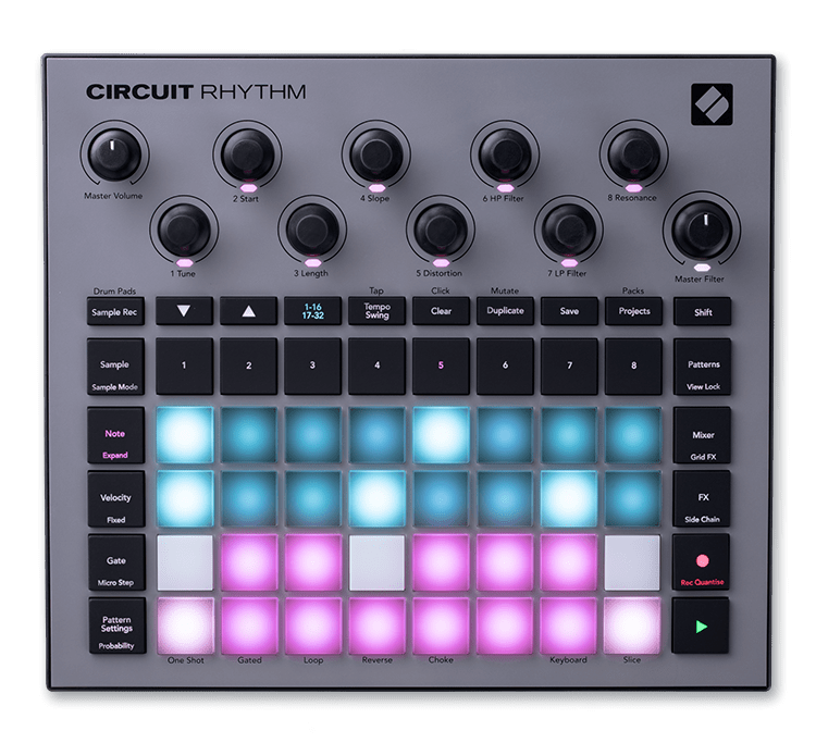 Novation Circuit Rhythm - selectadjs - Midi Controller - Novation