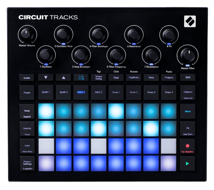 Novation Circuit Tracks - selectadjs - Midi Controller - Novation