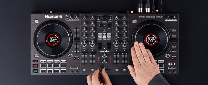 NUMARK NS4FX - selectadjs - DJ Controller - Numark
