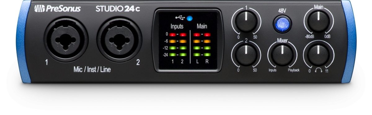 Presonus Studio 24C - selectadjs - Audio Interfaces - Presonus