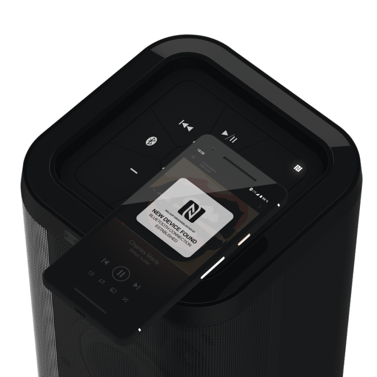 Reloop Groove Blaster BT transparent 3