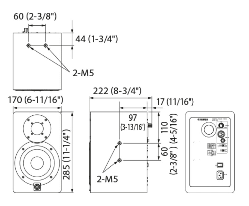 Yamaha HS5IW - selectadjs