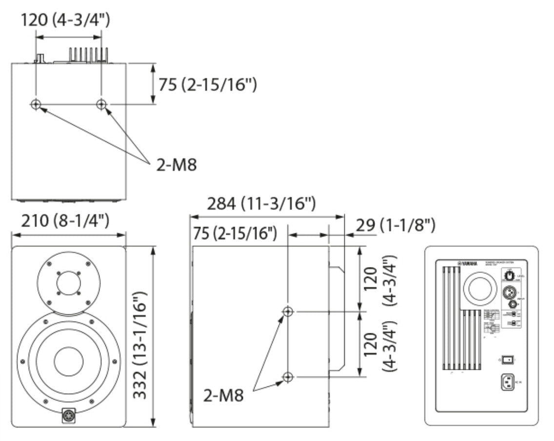 Yamaha HS7IW - selectadjs