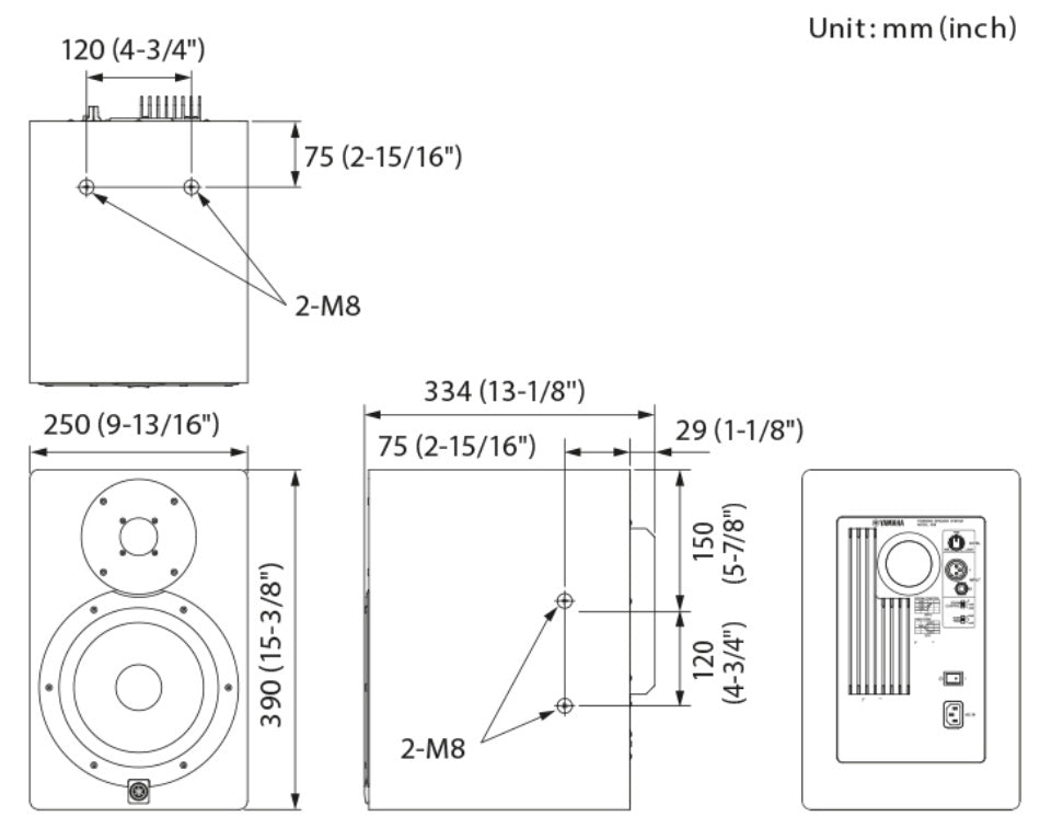 Yamaha HS8IW - selectadjs