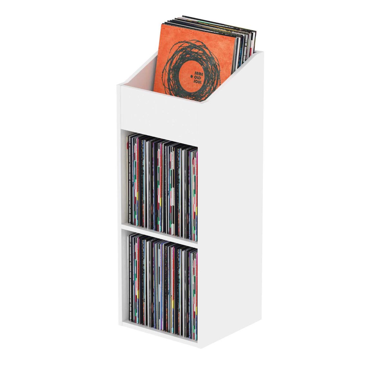 Glorious Record Rack 330 White 2