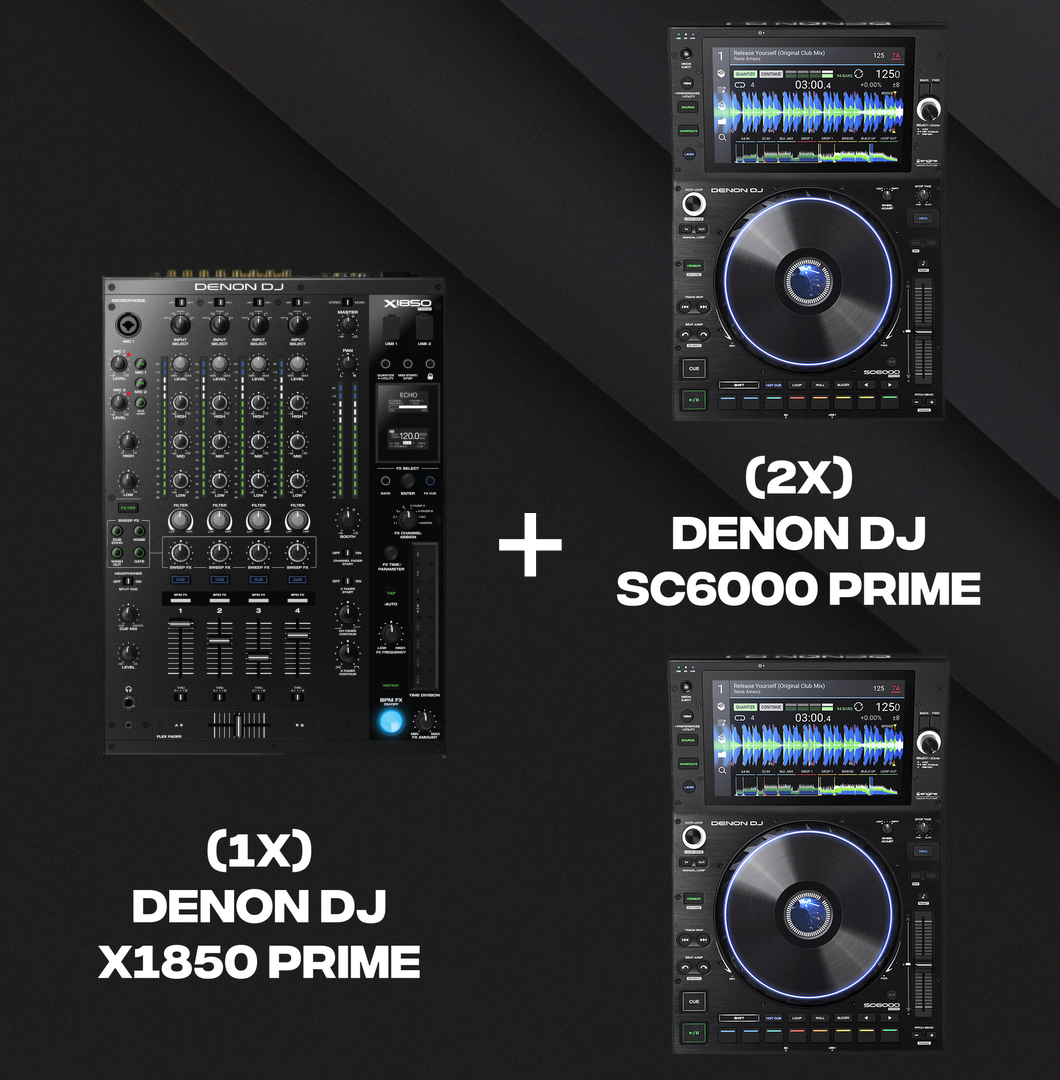 Denon SC6000PRIME+X1850PRIME SelectaDJ