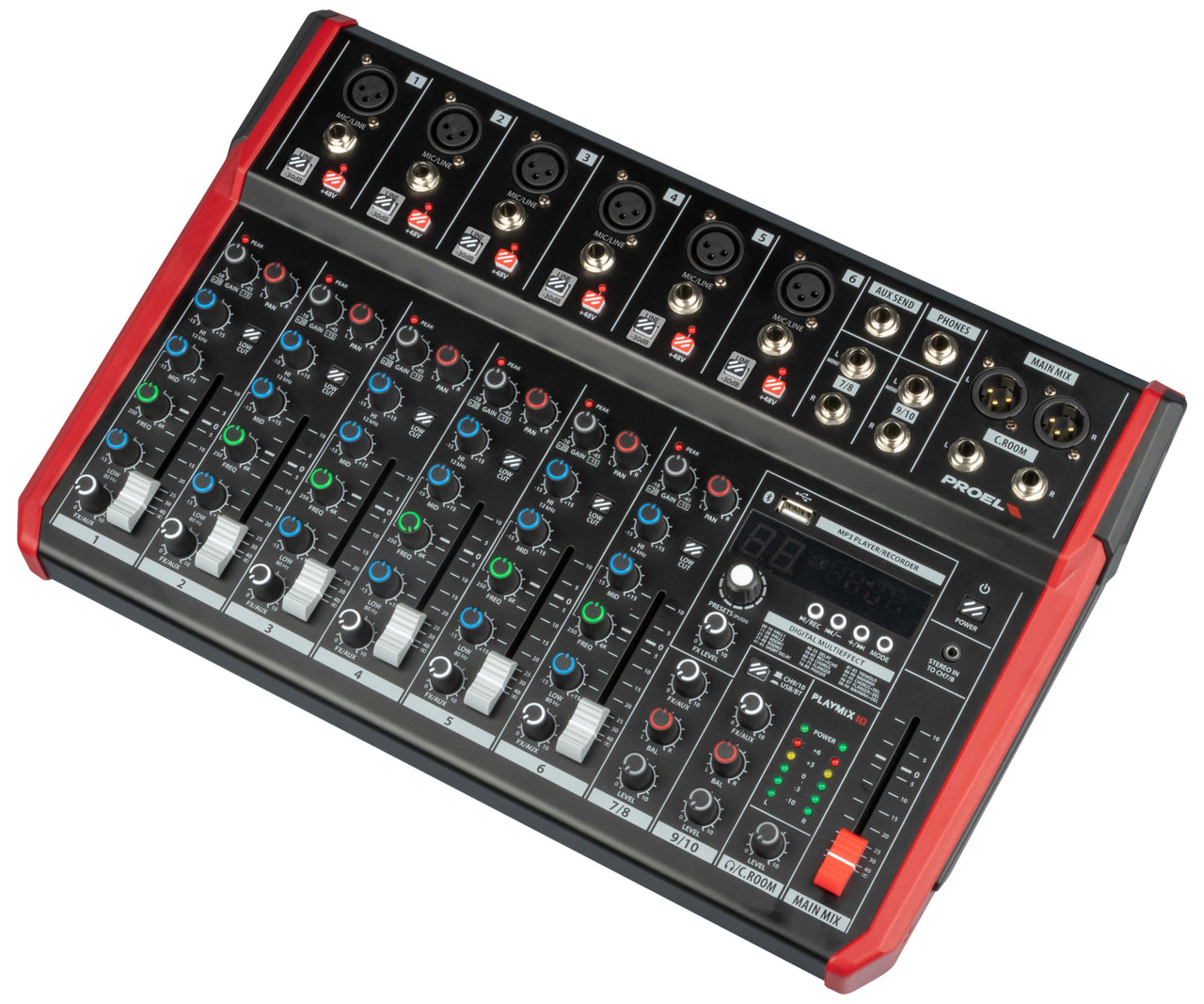 Proel Compact 10-channel mixer 2