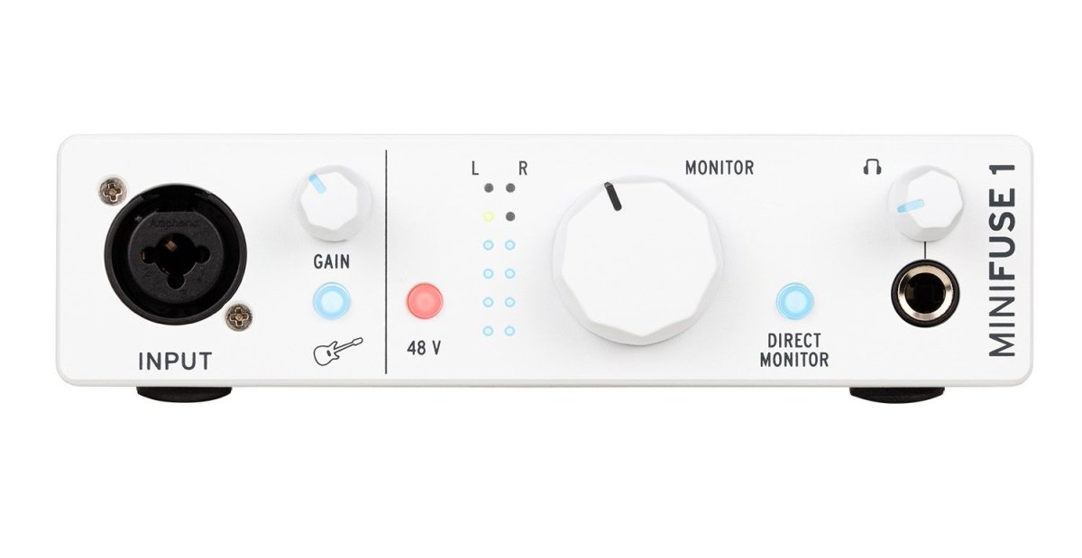 Arturia MiniFuse 1 - selectadjs - Audio Interfaces - Arturia