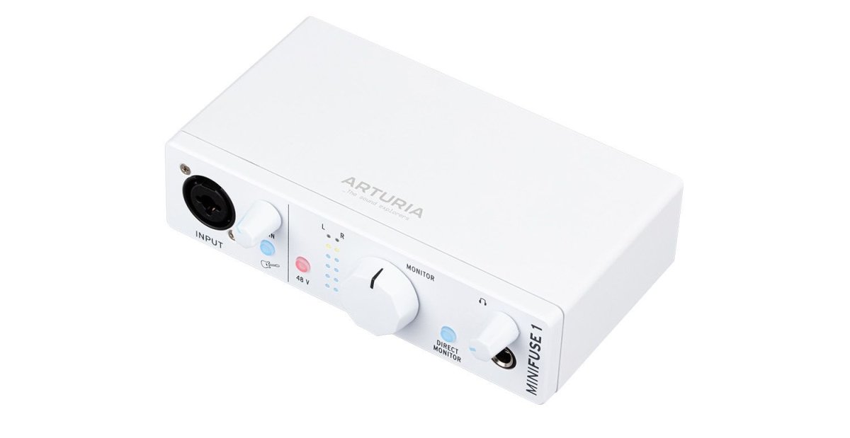 Arturia MiniFuse 1 - selectadjs - Audio Interfaces - Arturia