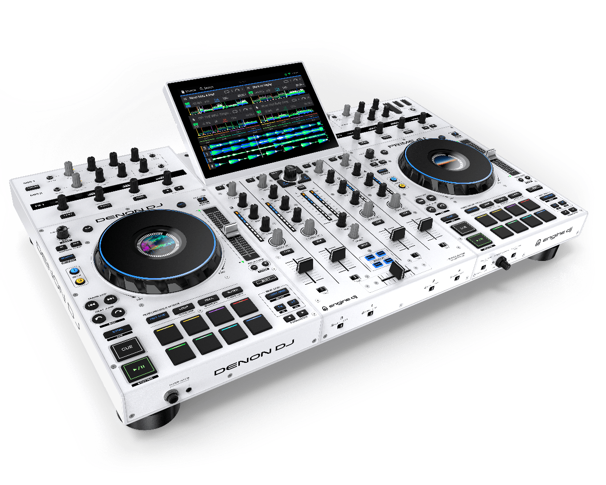Denon Prime4+ White Edition - selectadjs - All In One - Denon DJ