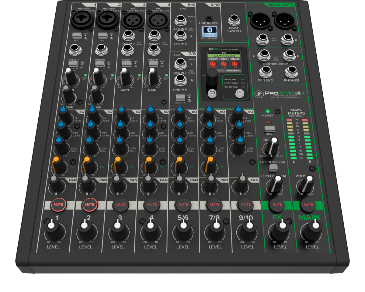 Mackie ProFX10v3+ - selectadjs - Studio Mixer - Mackie