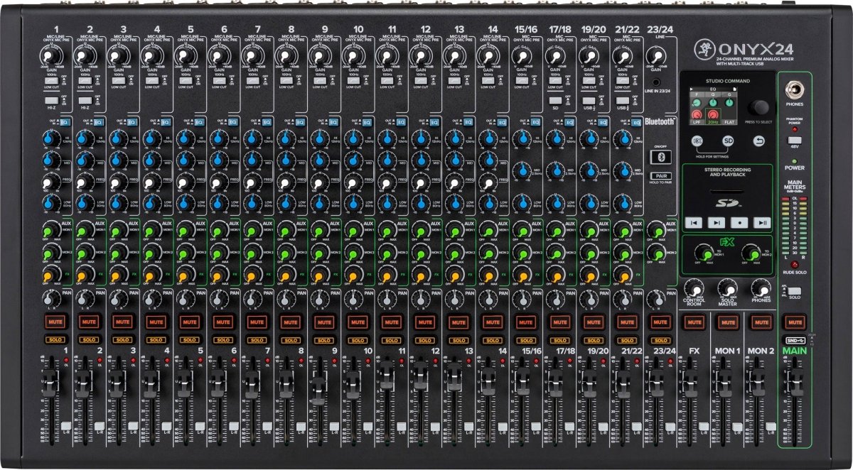 Mackie Onyx 24 - selectadjs - Studio Mixer - Mackie