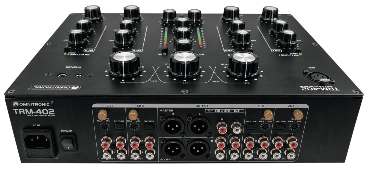 Omnitronic TRM 402 Rotary Mixer | DJ Mixer web 1