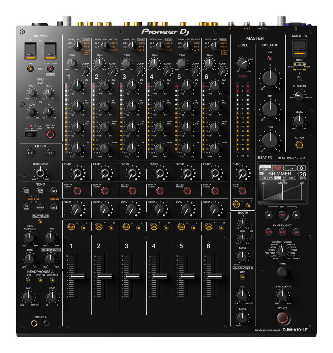 Pioneer DJM V10 LF - selectadjs - DJ Mixer - Pioneer DJ